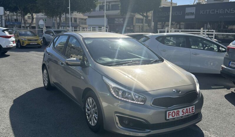 KIA CEED 2016 AUTO 1.L6L PETROL ENGINE full