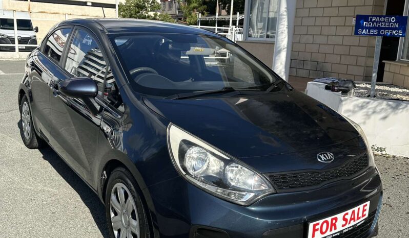 KIA RIO 2015 MANUAL 1.2L PETROL ENGINE full