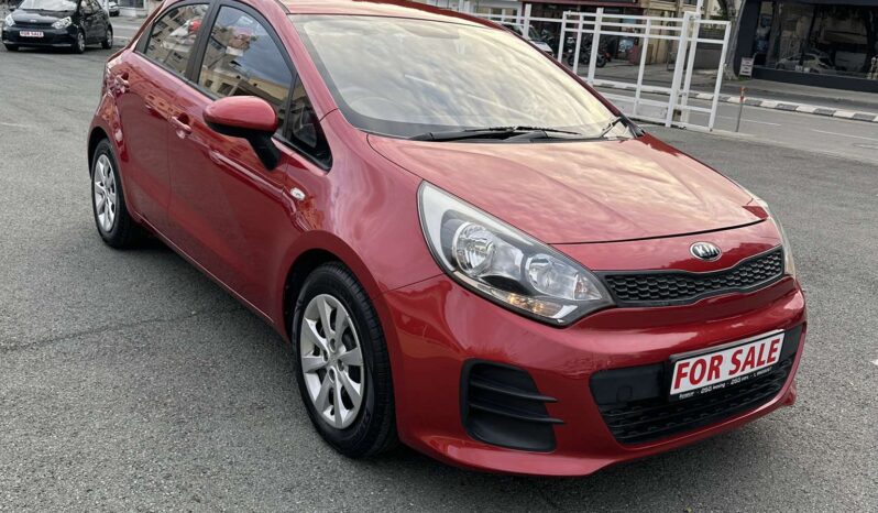 KIA RIO 2015 MANUAL TRANSMISSION 1.2L PETROL ENGINE full