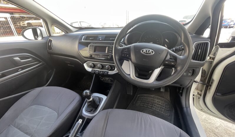 KIA RIO 2015 MANUAL 1.2L PETROL ENGINE SILVER full