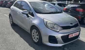 KIA RIO 2015 MANUAL 1.2L PETROL ENGINE SILVER full