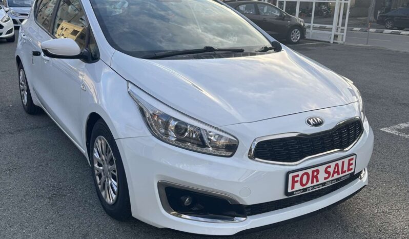 KIA CEED 2016 AUTO 1.6L PETROL ENGINE WHITE full